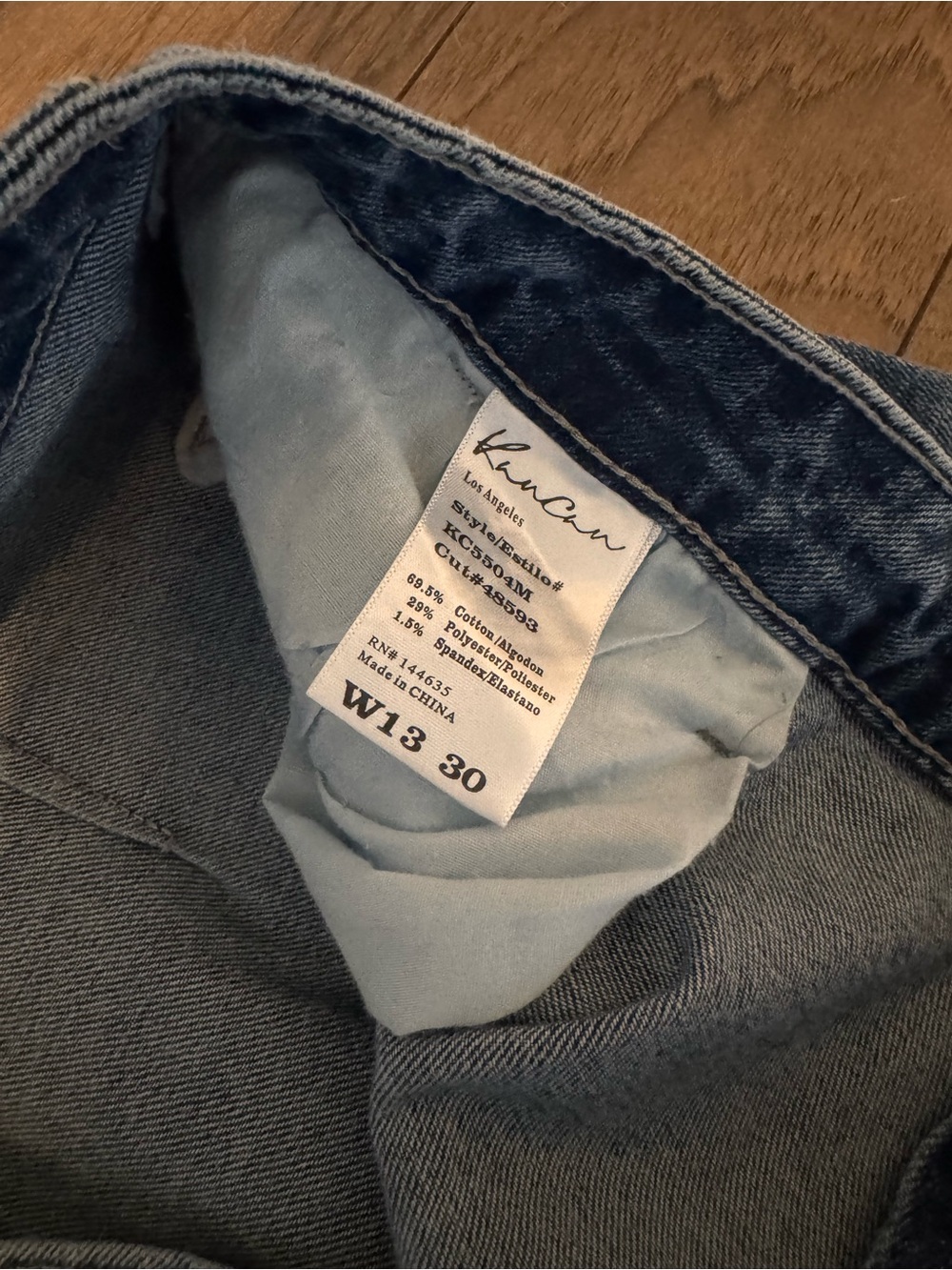 KanCan Dark Wash Denim High-Rise Jeans - Picture 4 of 4